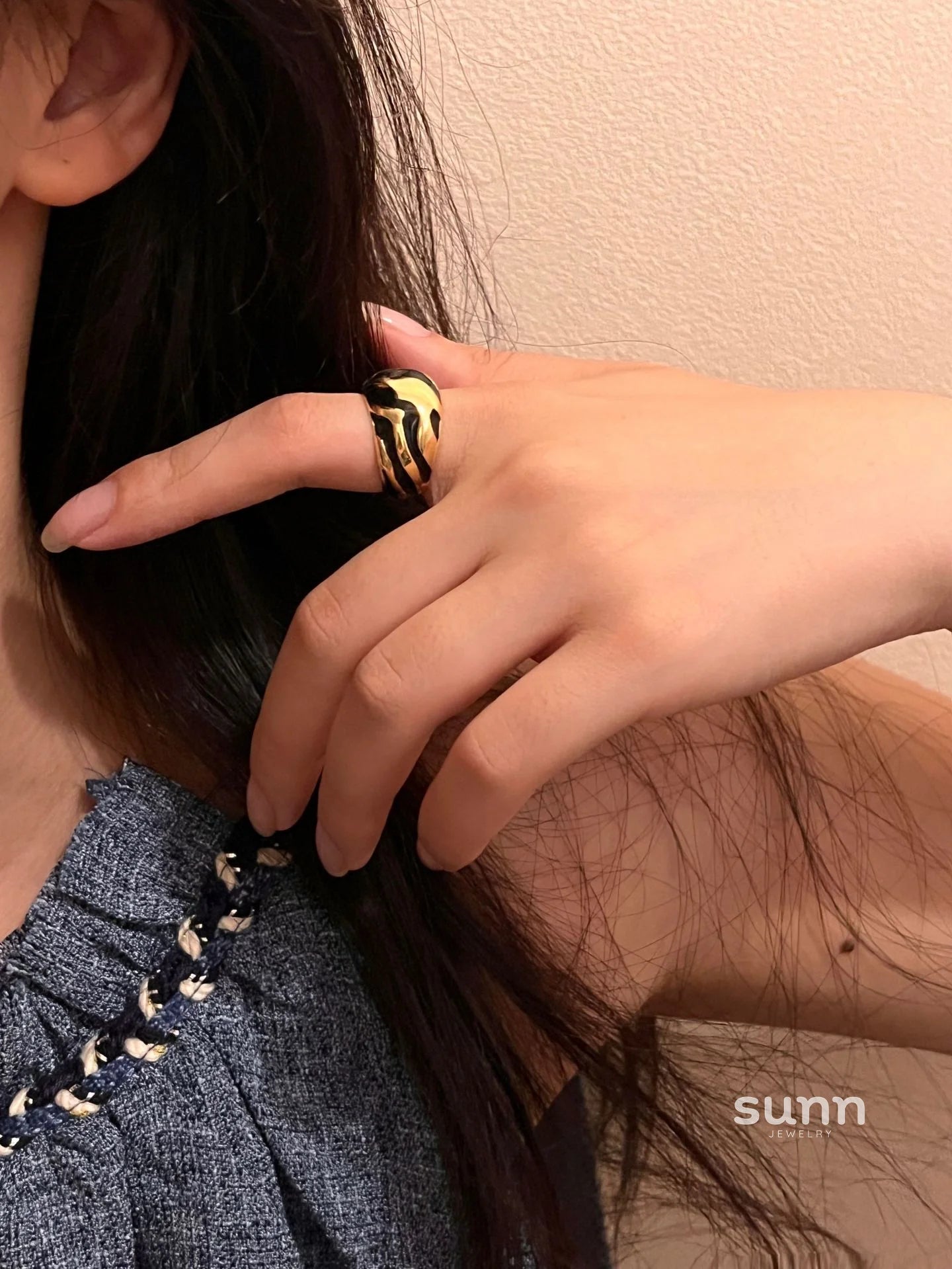 Ashtynn Statement Flame Ring