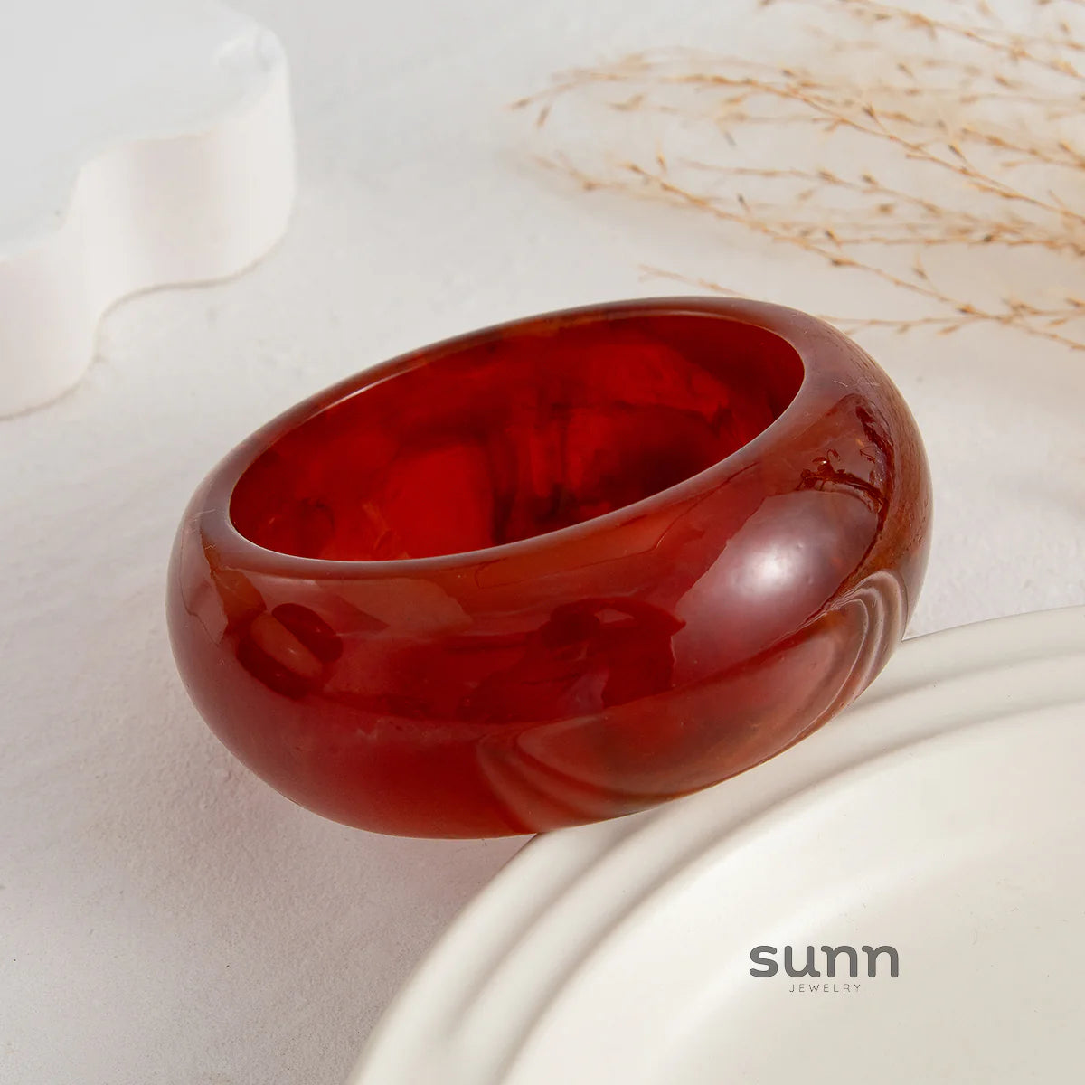 Asiah Statement Arc Bangle