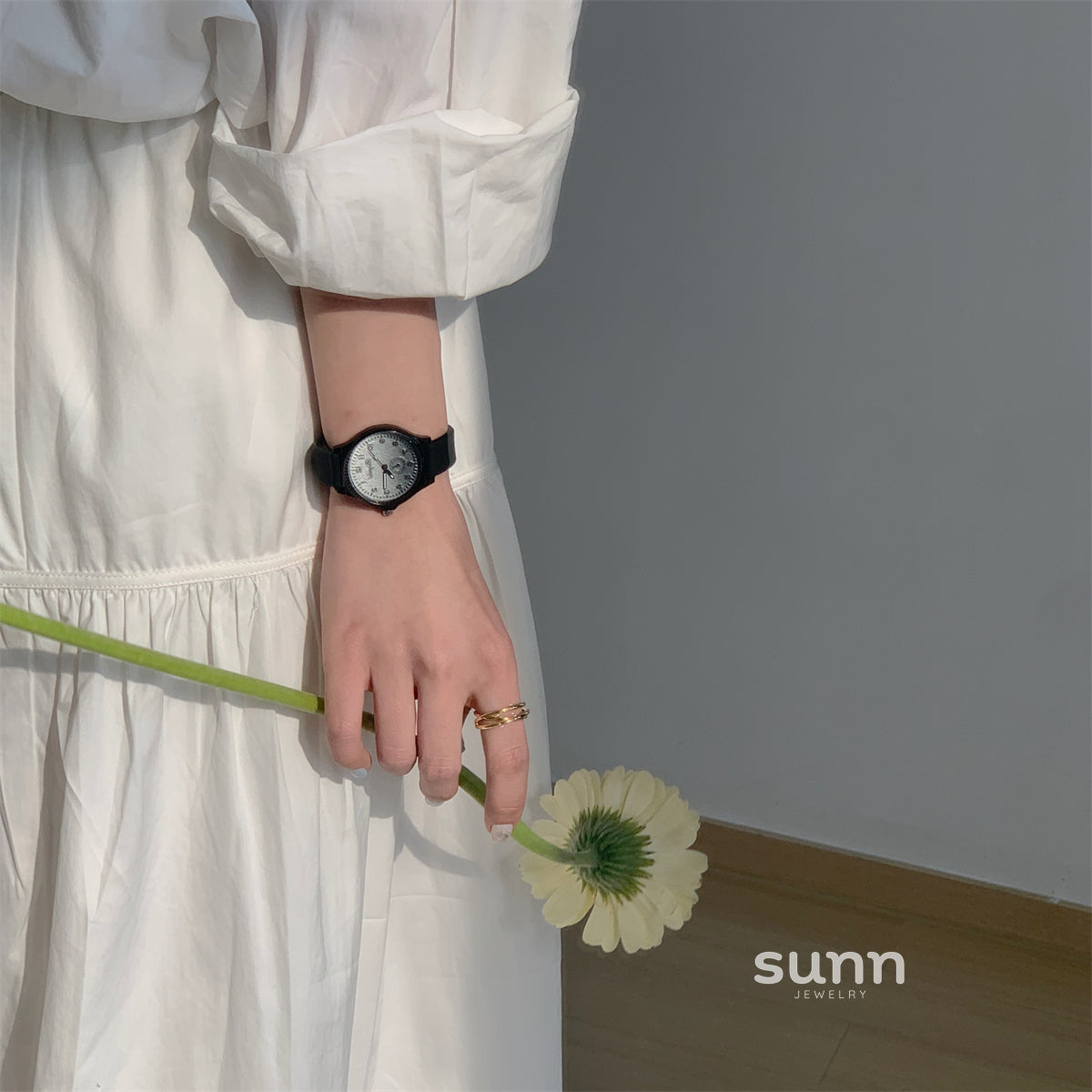 Asiya Gradient Silicone Watch [Z54VYC29]