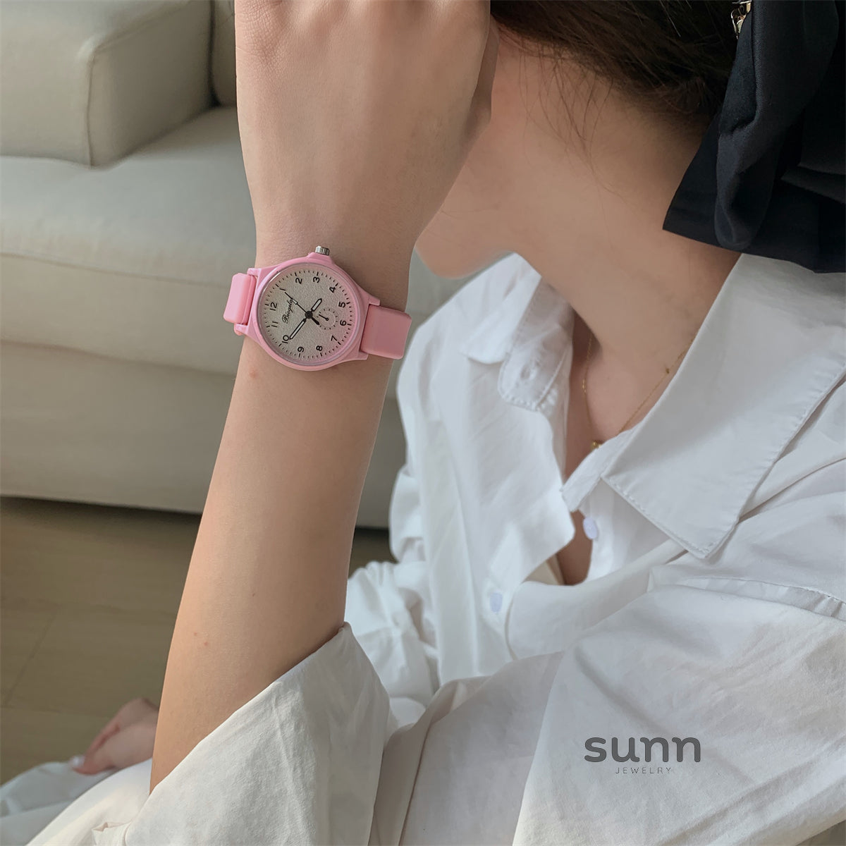 Asiya Gradient Silicone Watch [J1M5OEY8]