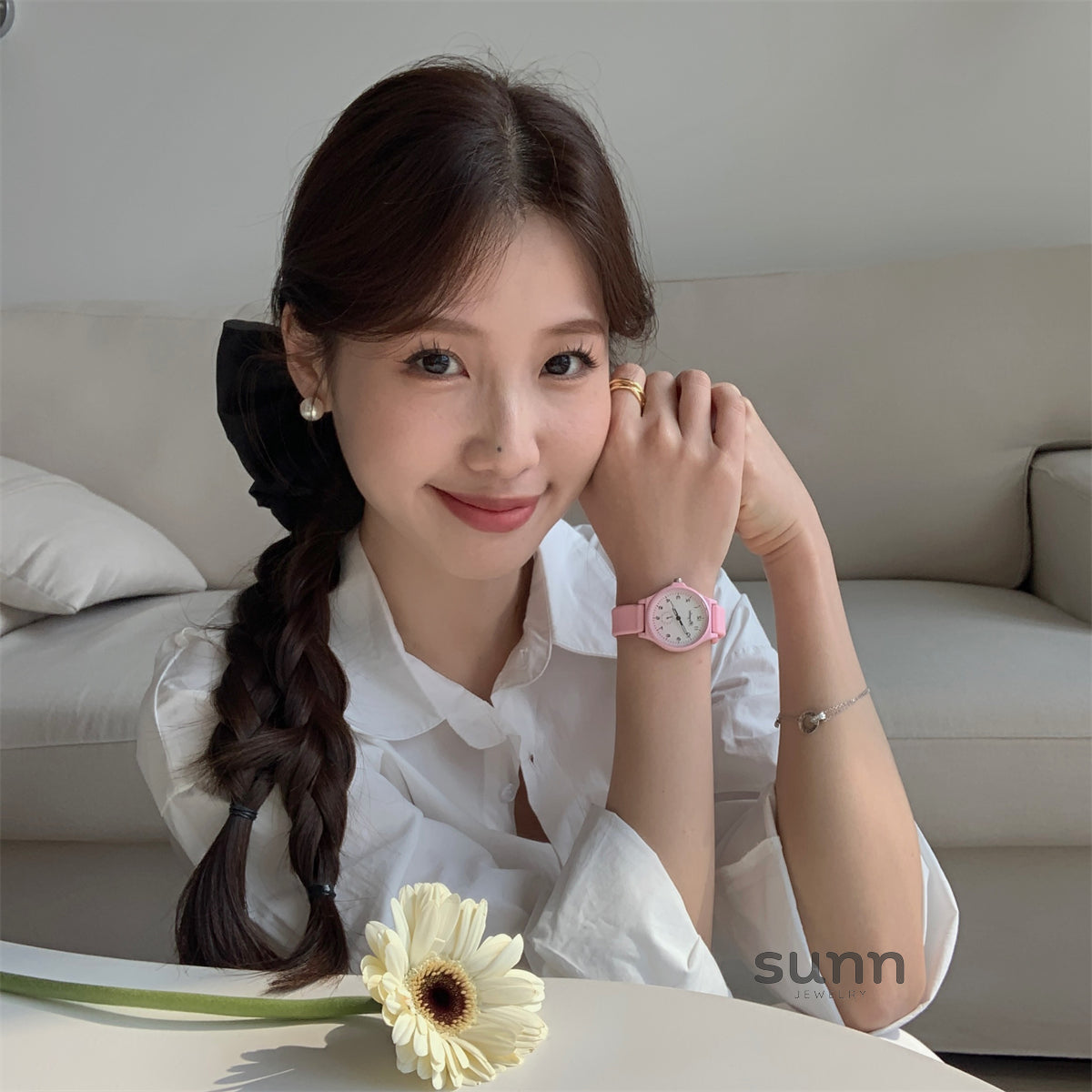 Asiya Gradient Silicone Watch [6MRCZKRY]
