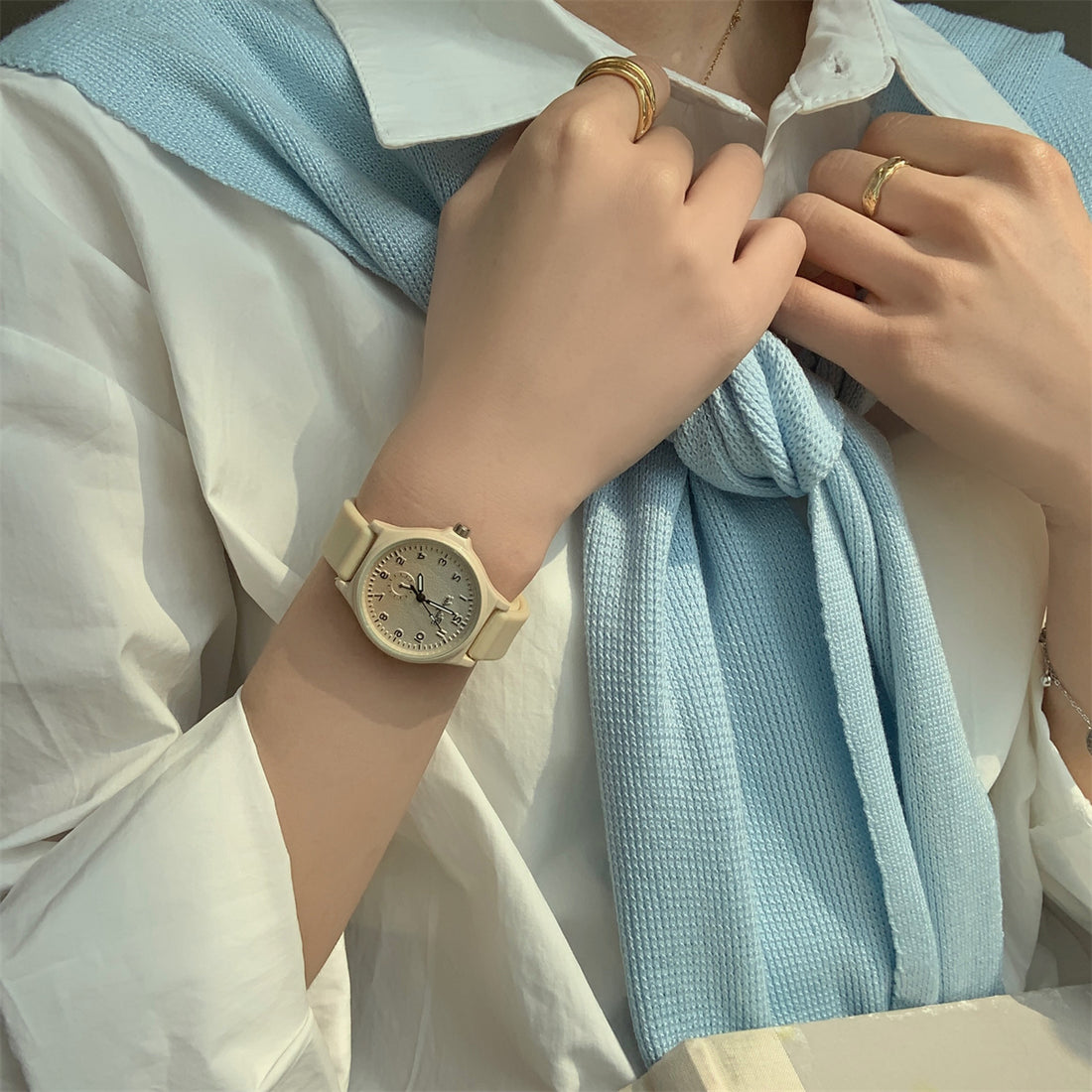 Asiya Gradient Silicone Watch [3HVHPQI9]