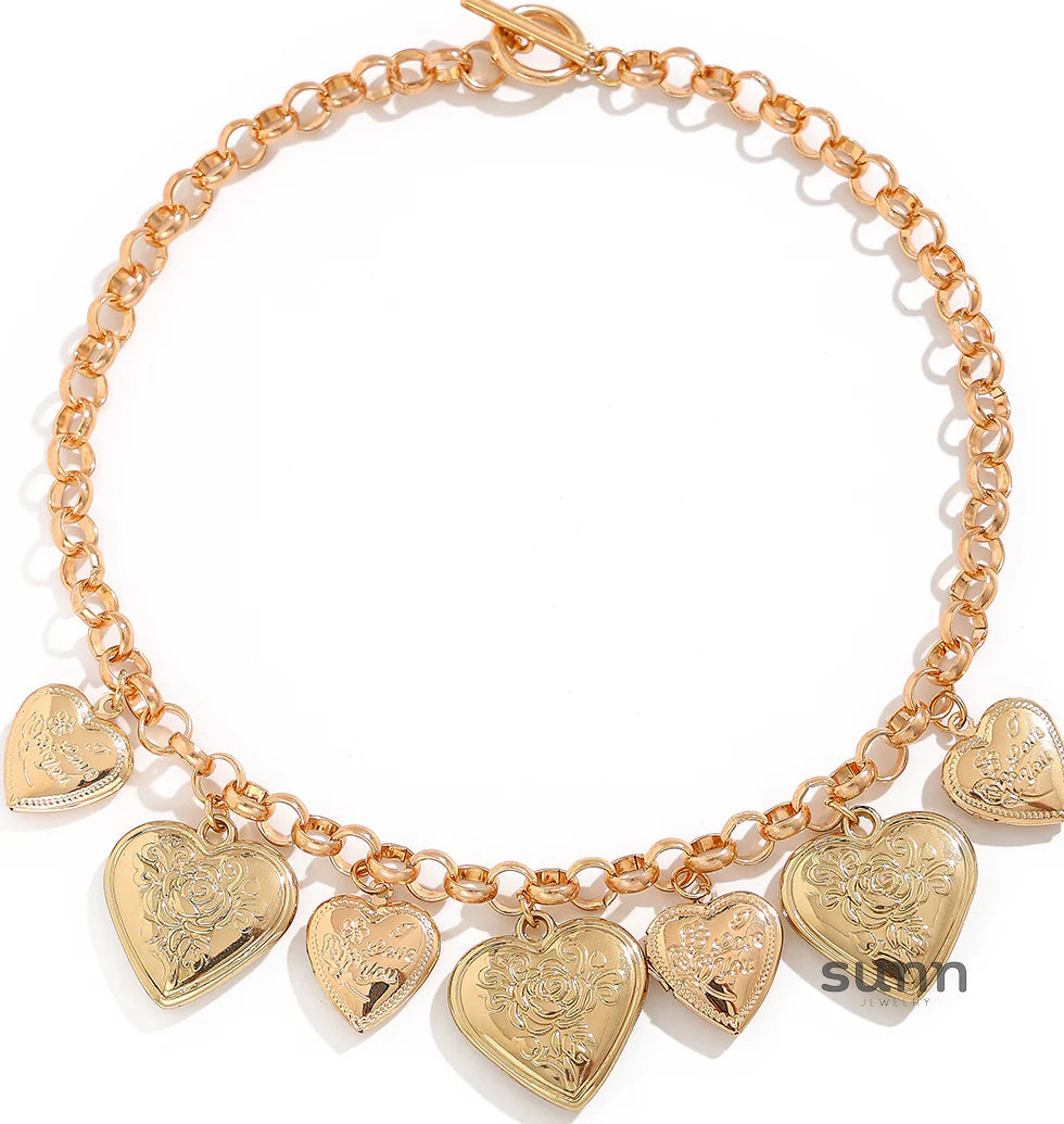 Aspen Heart Toggle Chain