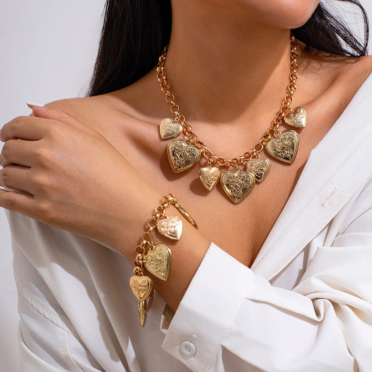Aspen Heart Toggle Chain