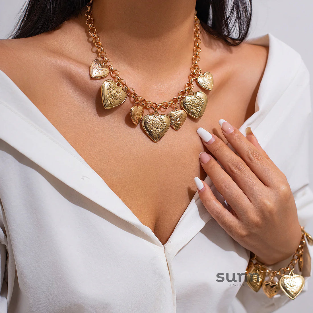 Aspen Heart Toggle Chain