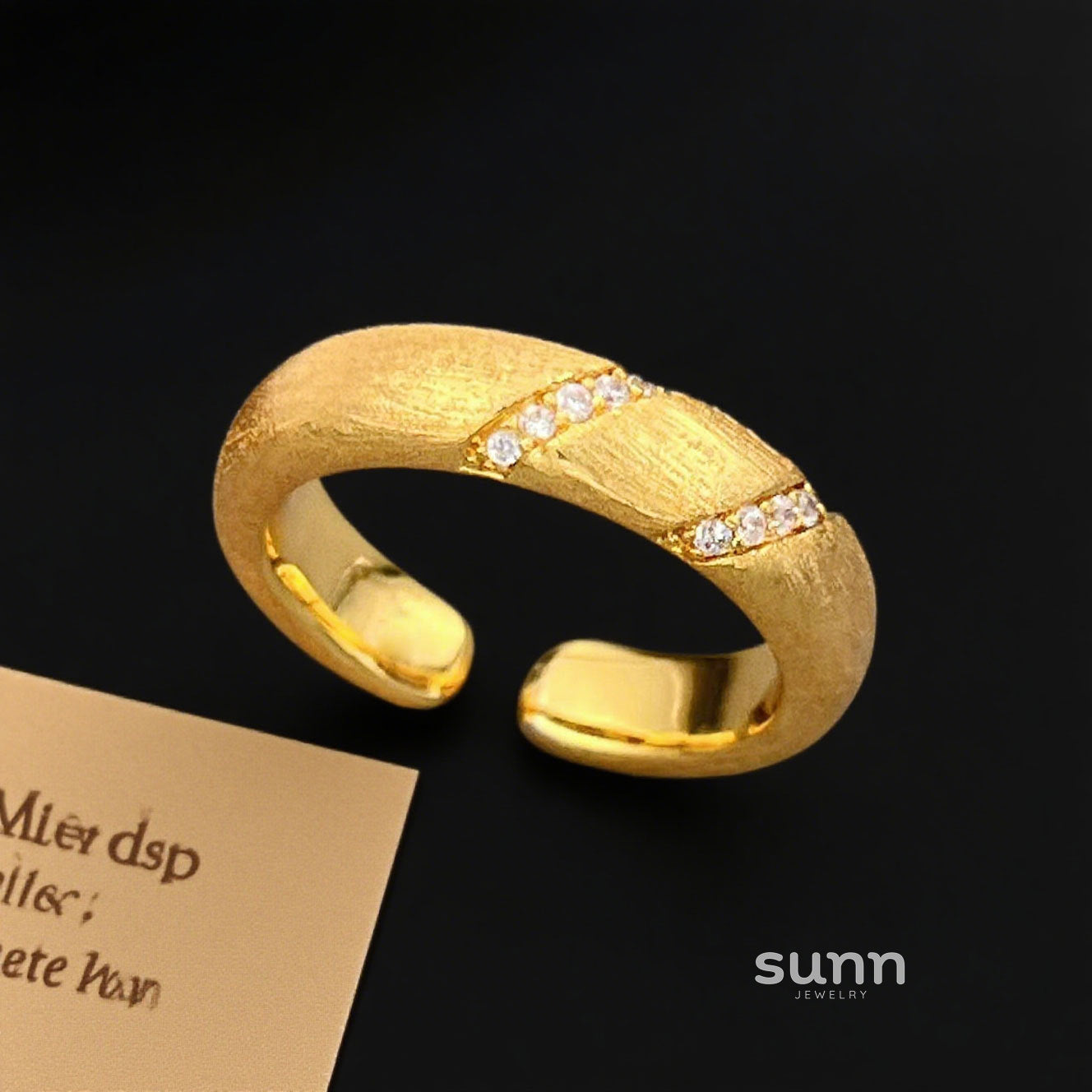 Aspyn Adjustable Zircon Ring [MRXVB65T]