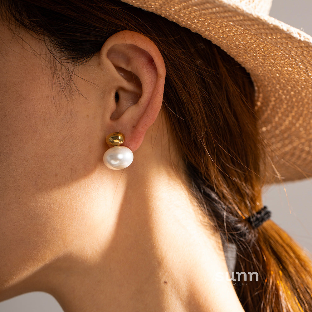 Aspyn Elegant Pearl Earring Set [RXLNNNFZ]