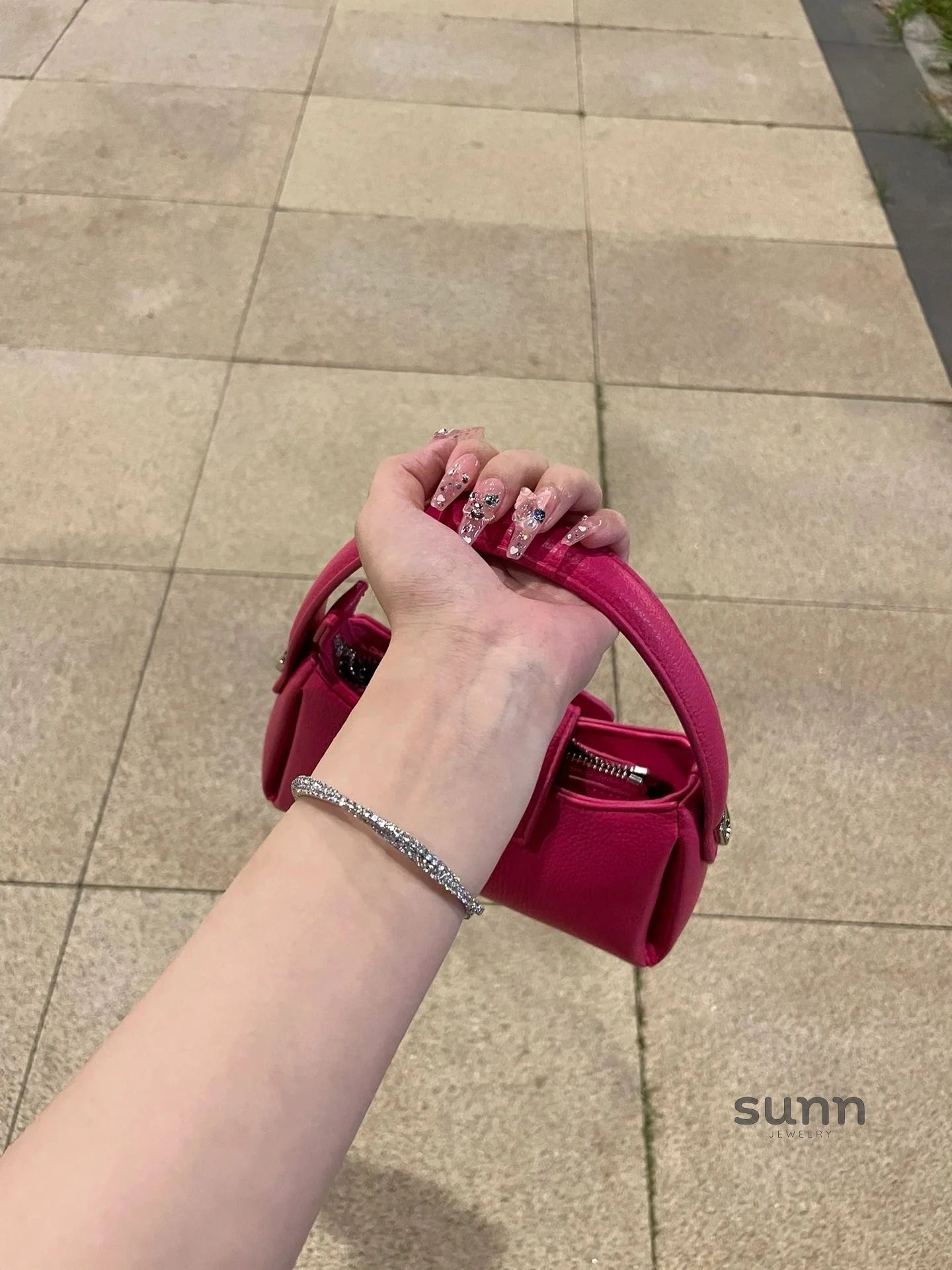 Aster Sparkling Cross Cuff
