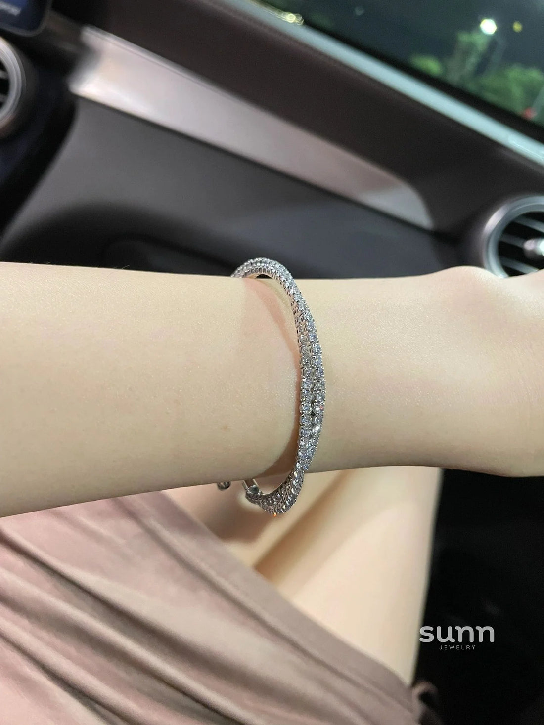 Aster Sparkling Cross Cuff