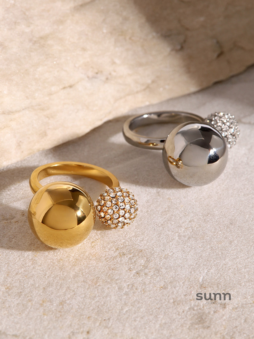 Atarah Rhinestone Inlay Ring [SMM94S9X]