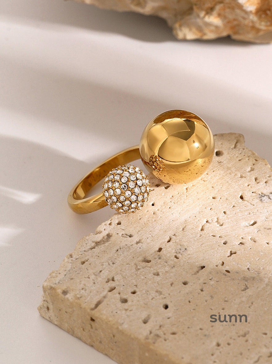 Atarah Rhinestone Inlay Ring [IWOO5UQQ]