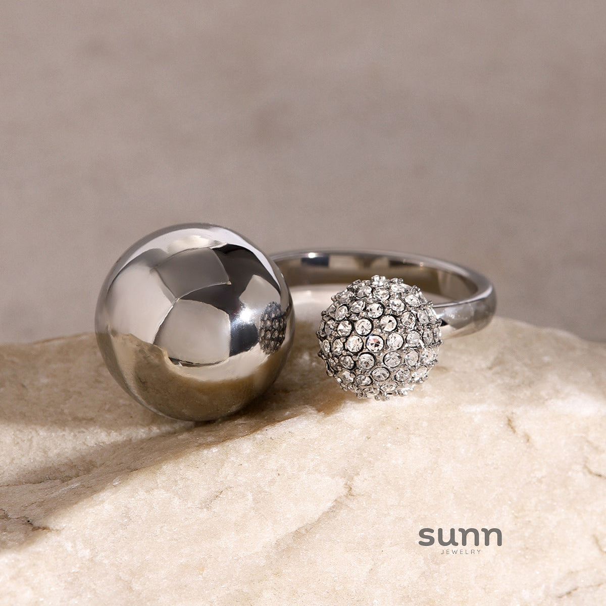 Atarah Rhinestone Inlay Ring [OY0DRYS4]