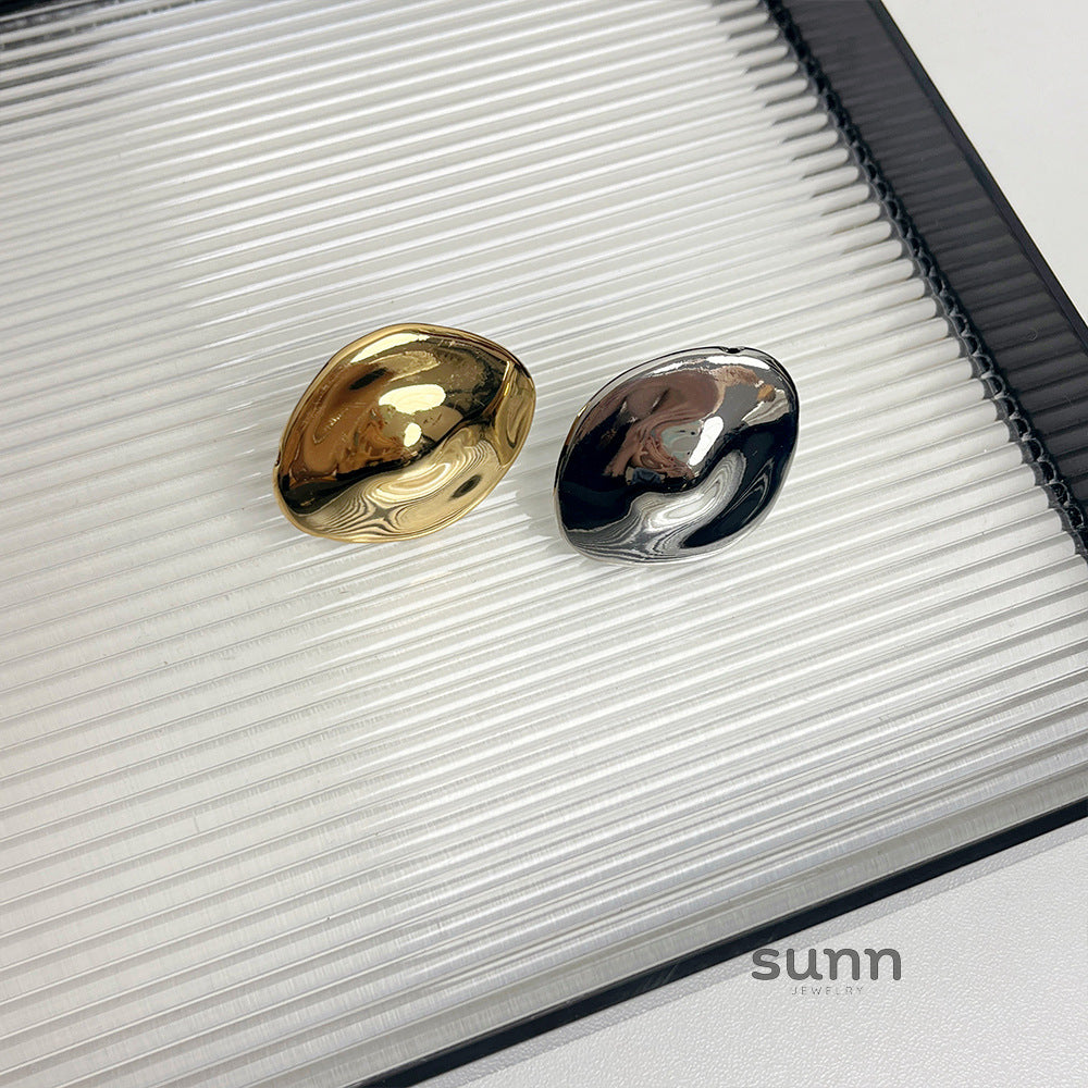 Aubree Oval Statement Ring [1Q1VX95T]