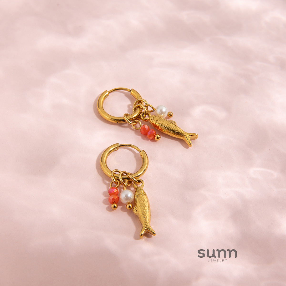 Aubrianna Ocean Fish Necklace [FN72NBZS]