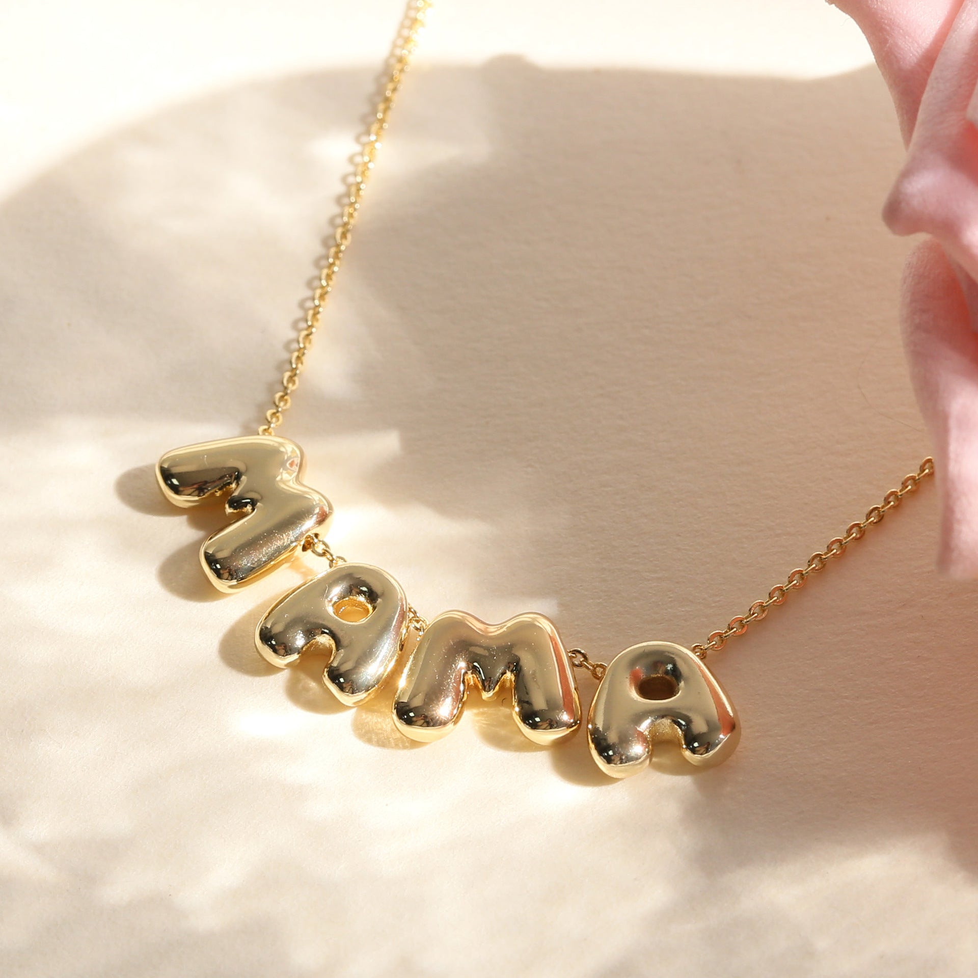 Aubry Dainty Letter Necklace [F92Q2FSS]