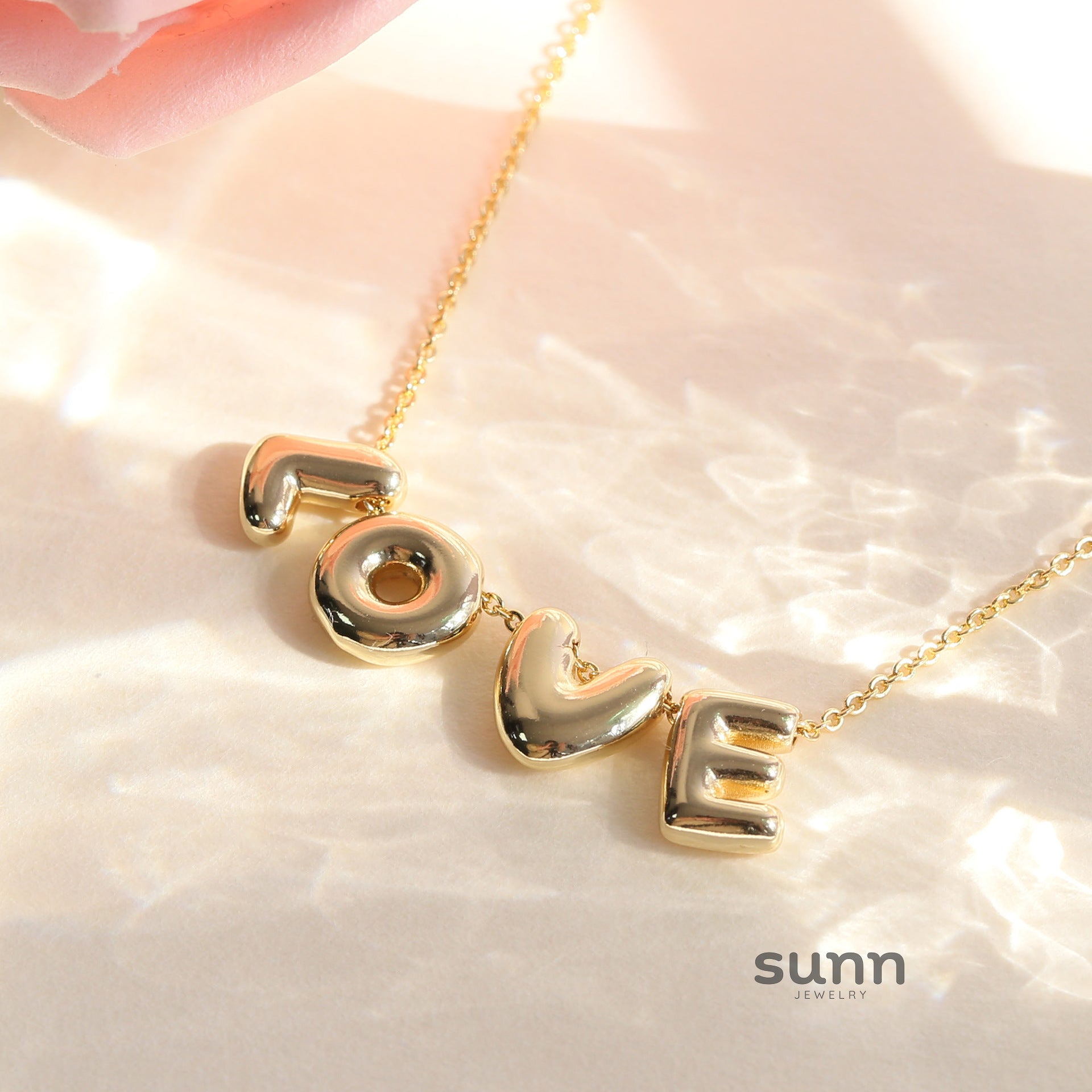 Aubry Dainty Letter Necklace [E5MOP688]