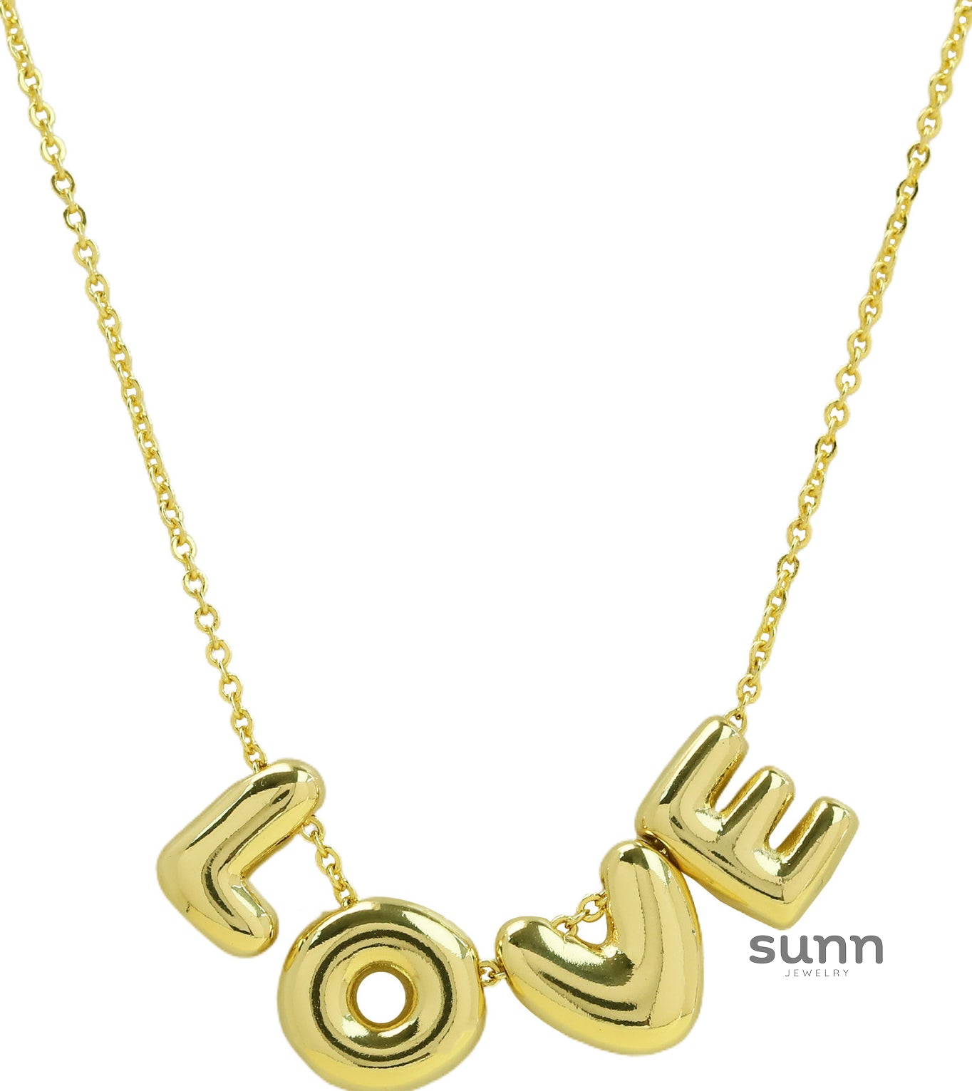 Aubry Dainty Letter Necklace [LH3FVT6Z]