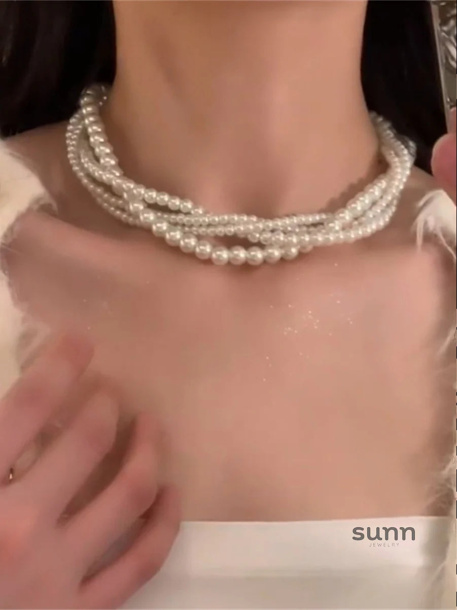 Aubryn Baroque Pearl Necklace