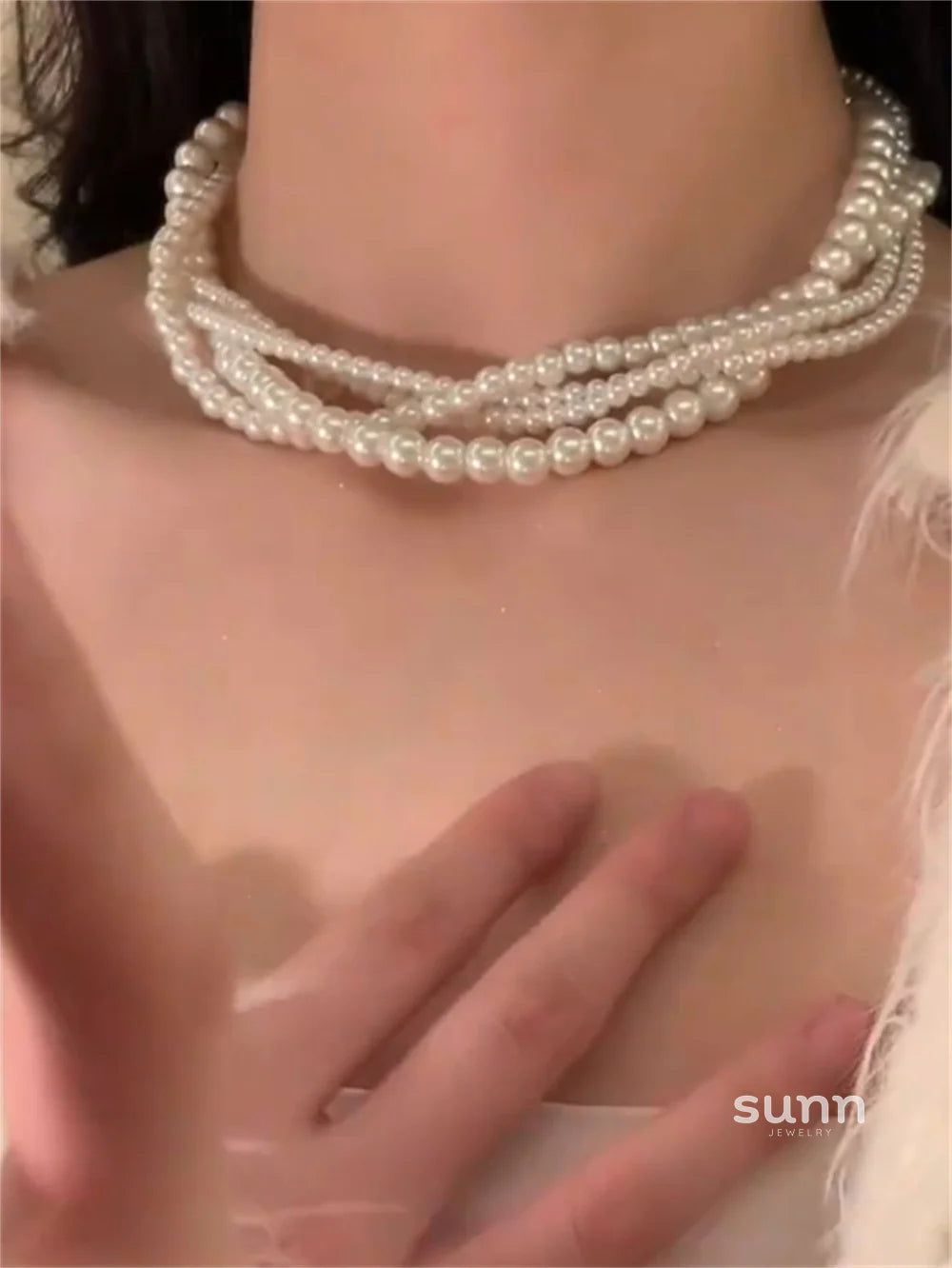 Aubryn Baroque Pearl Necklace