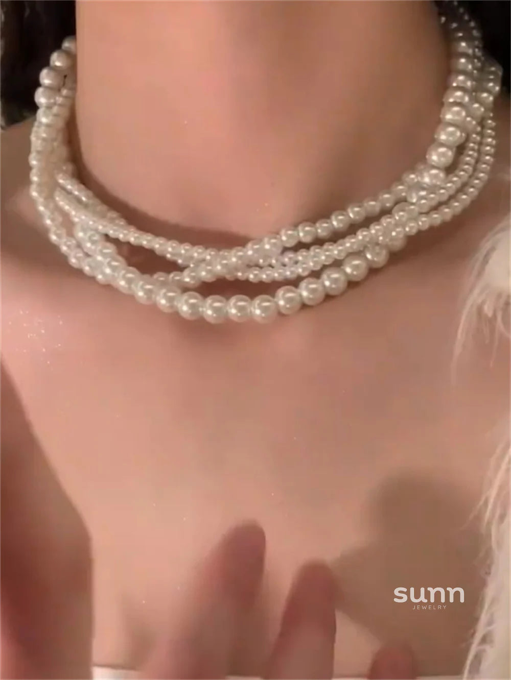 Aubryn Baroque Pearl Necklace