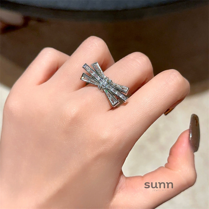 Aubryn Zircon Bow Jewelry [2A1P8587]