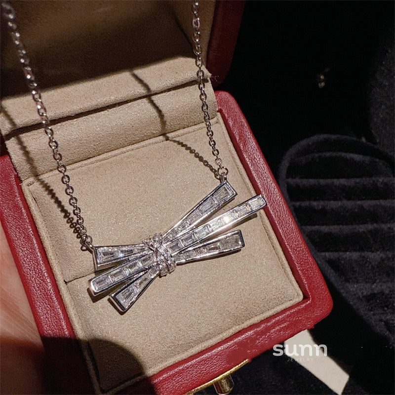 Aubryn Zircon Bow Jewelry [TOOHB6K5]