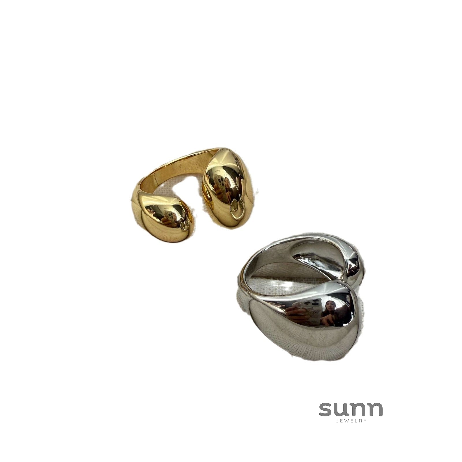 Audriana Asymmetric Open Ring [ZKUHWS6W]