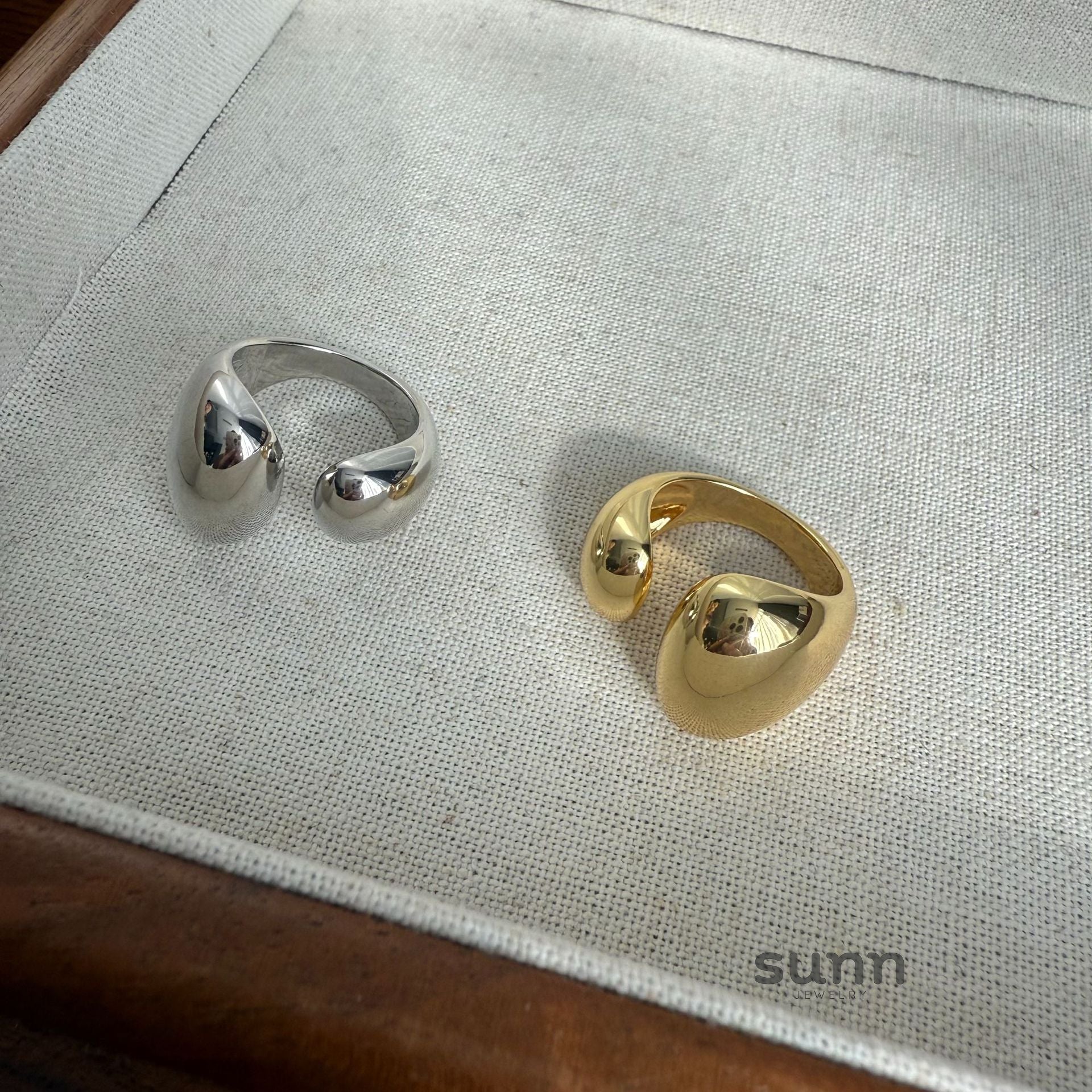 Audriana Asymmetric Open Ring [QM7MWJMK]