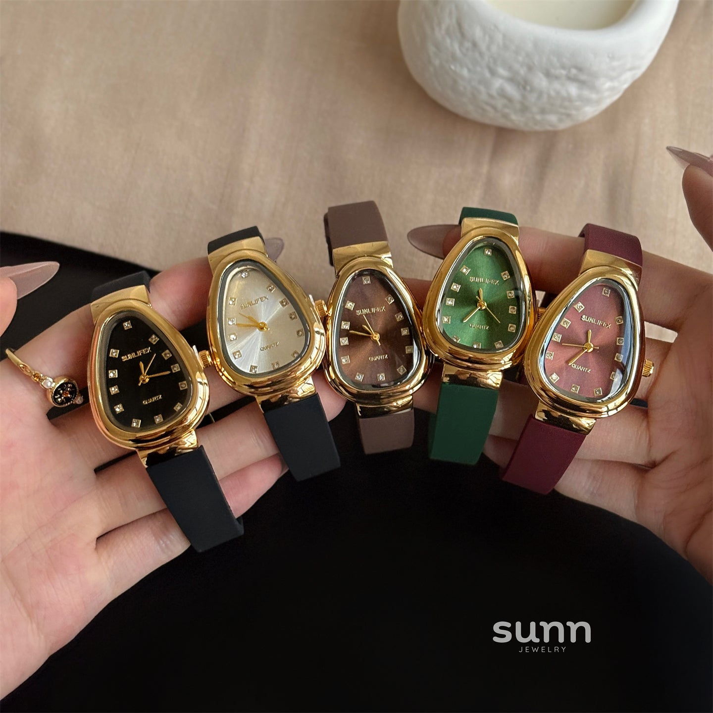 Audriana Serpent Charm Watch [K3U158XG]