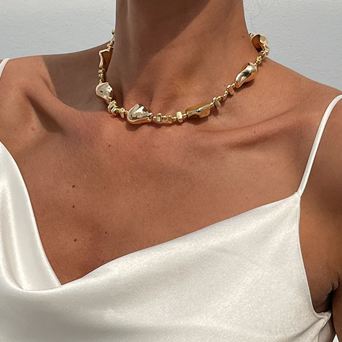 Audriella Irregular Pearl Necklace