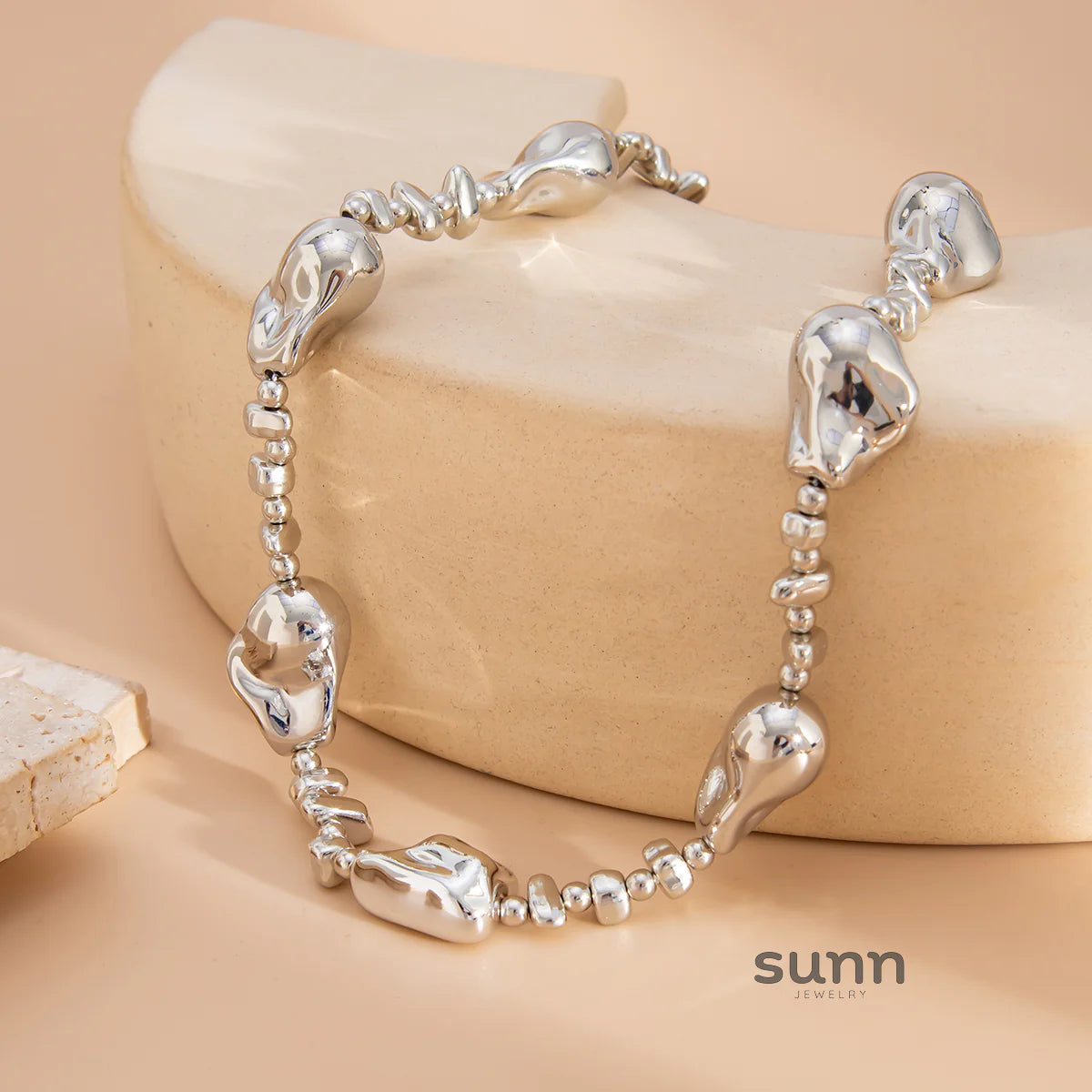 Audriella Irregular Pearl Necklace