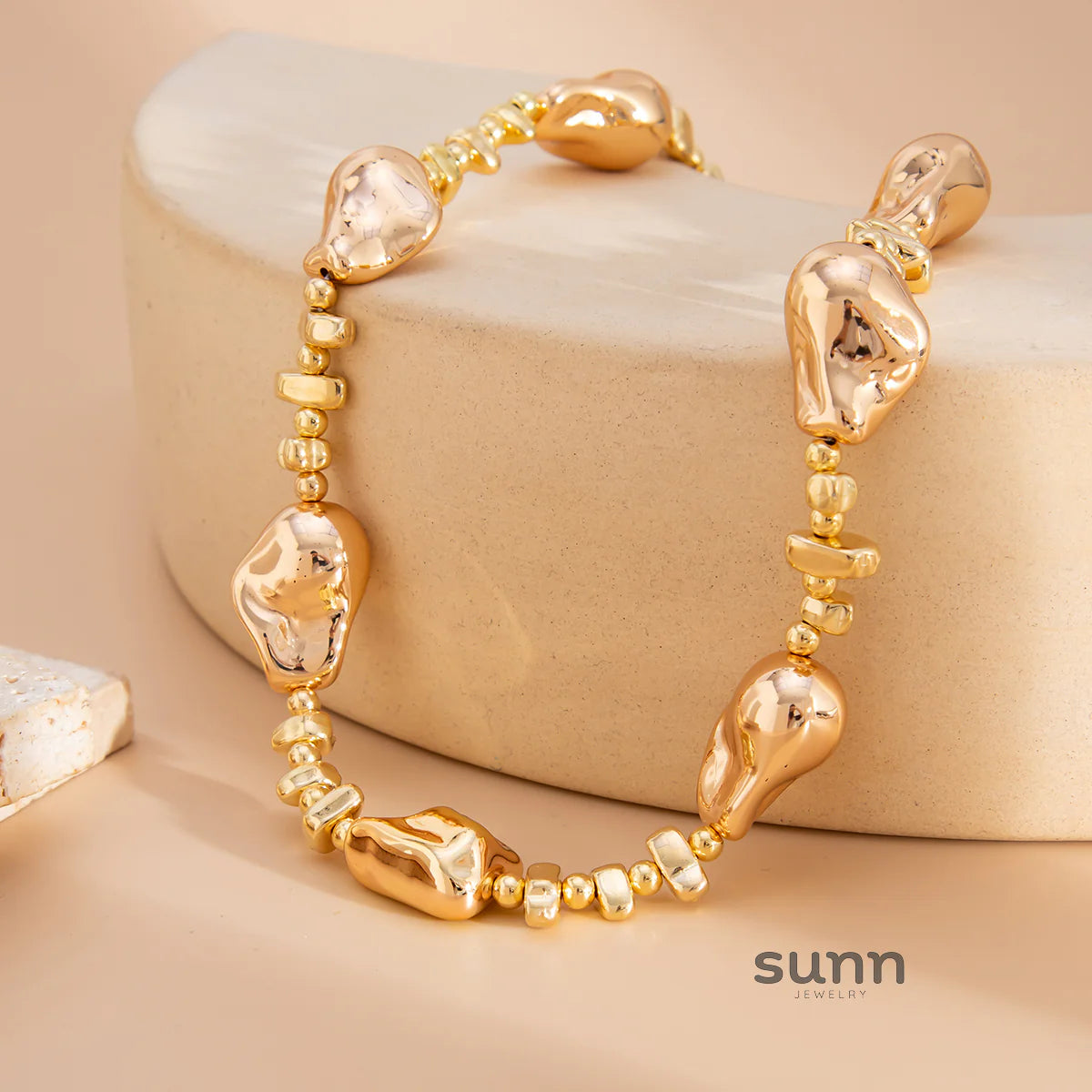 Audriella Irregular Pearl Necklace