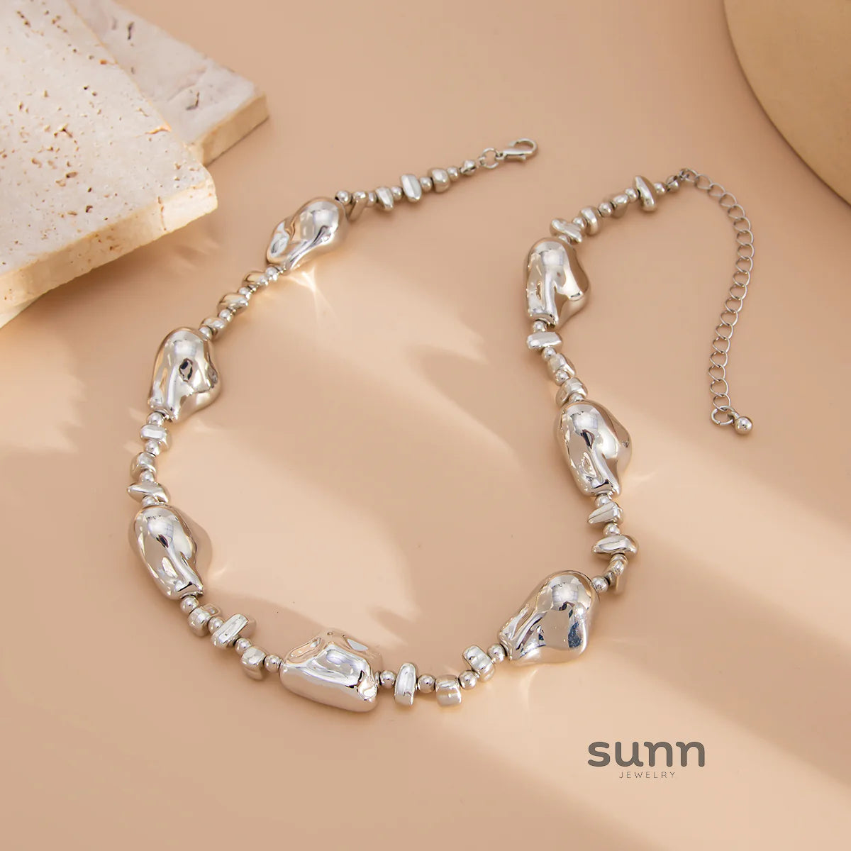 Audriella Irregular Pearl Necklace