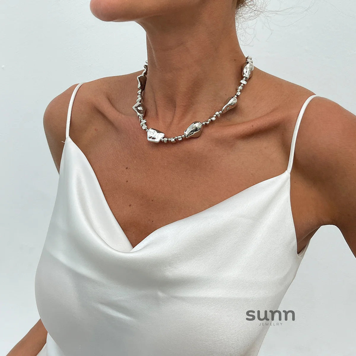 Audriella Irregular Pearl Necklace