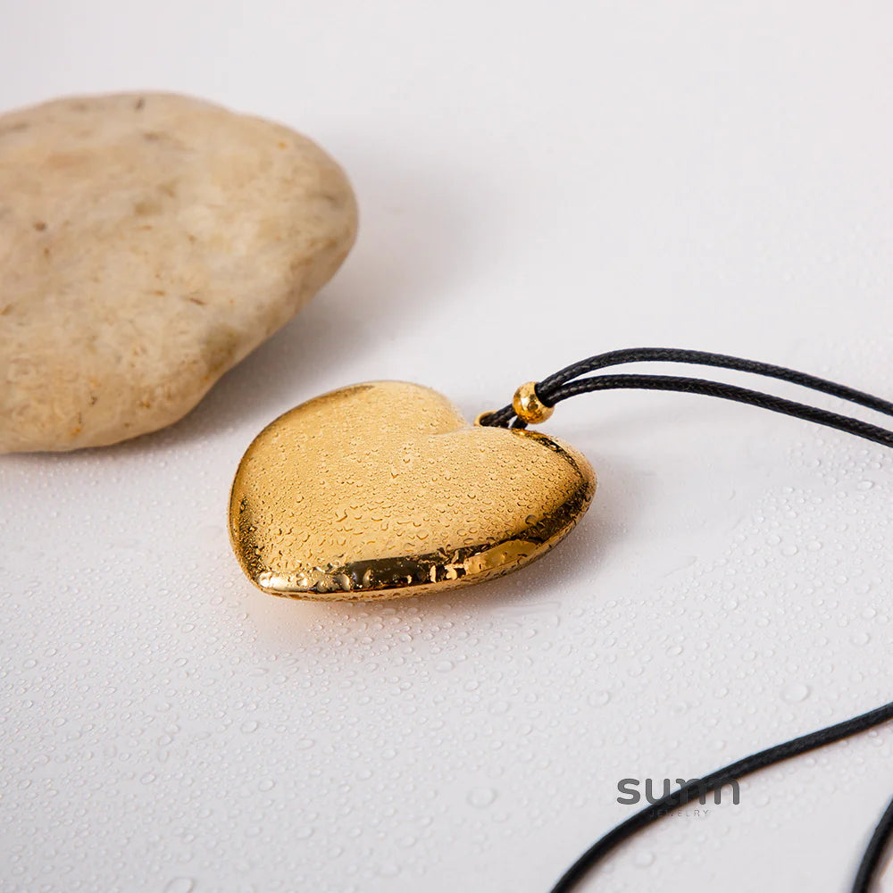 Aurianna Gold Heart Necklace