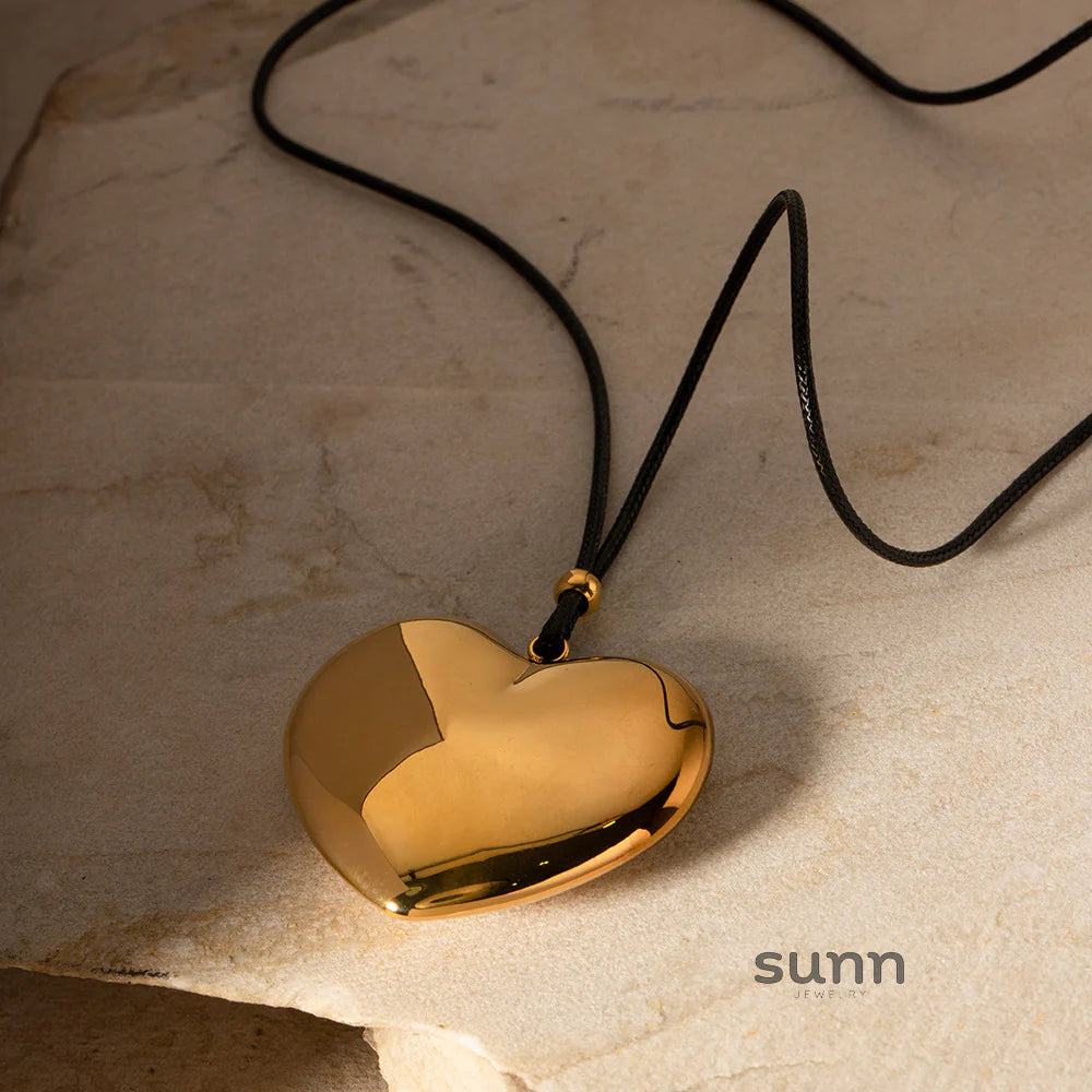 Aurianna Gold Heart Necklace