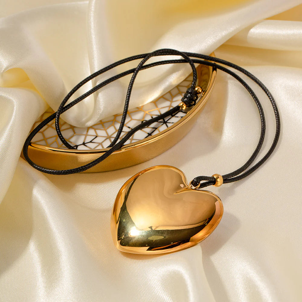 Aurianna Gold Heart Necklace