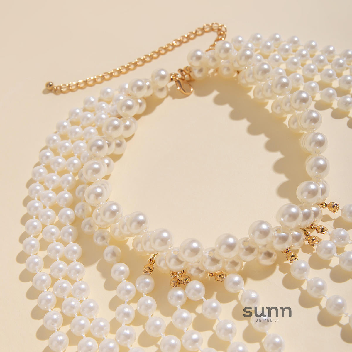 Aurianna Pearl Tassel Shoulder Chain [JHD4PY9W]