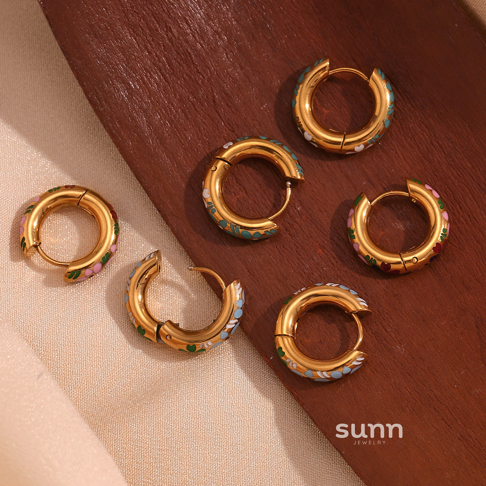 Aurora Gilded Leaf Earrings [ZB80JCQ8]