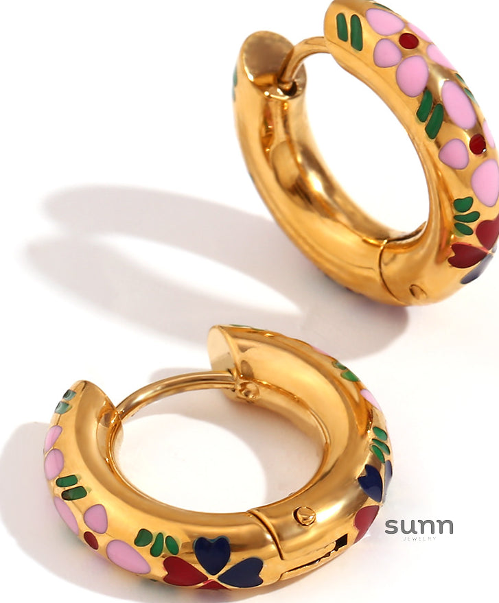 Aurora Gilded Leaf Earrings [ONYJP7KO]