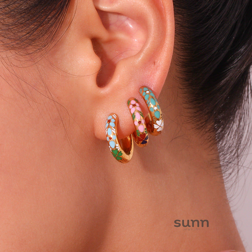 Aurora Gilded Leaf Earrings [WTSGMXNI]
