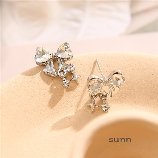 Avacyn Bow Stud Earrings [PD8P49SC]