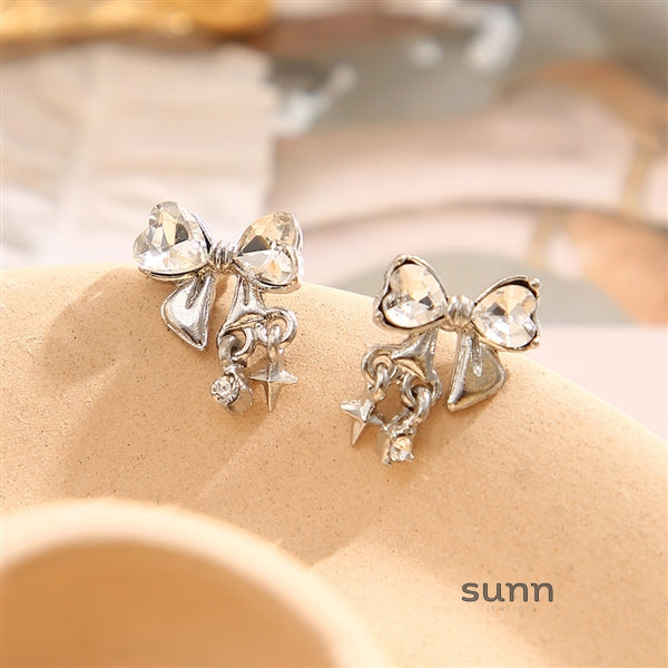 Avacyn Bow Stud Earrings [0J0G8V0J]