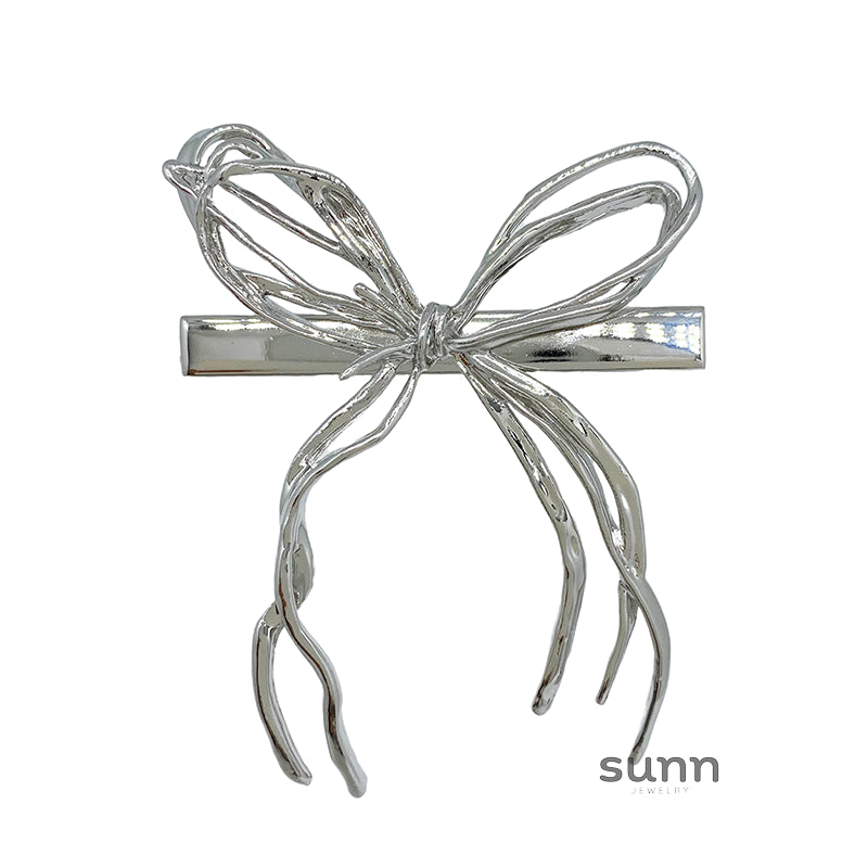 Avalee Rhinestone Bow Pin [T7Z03BXL]