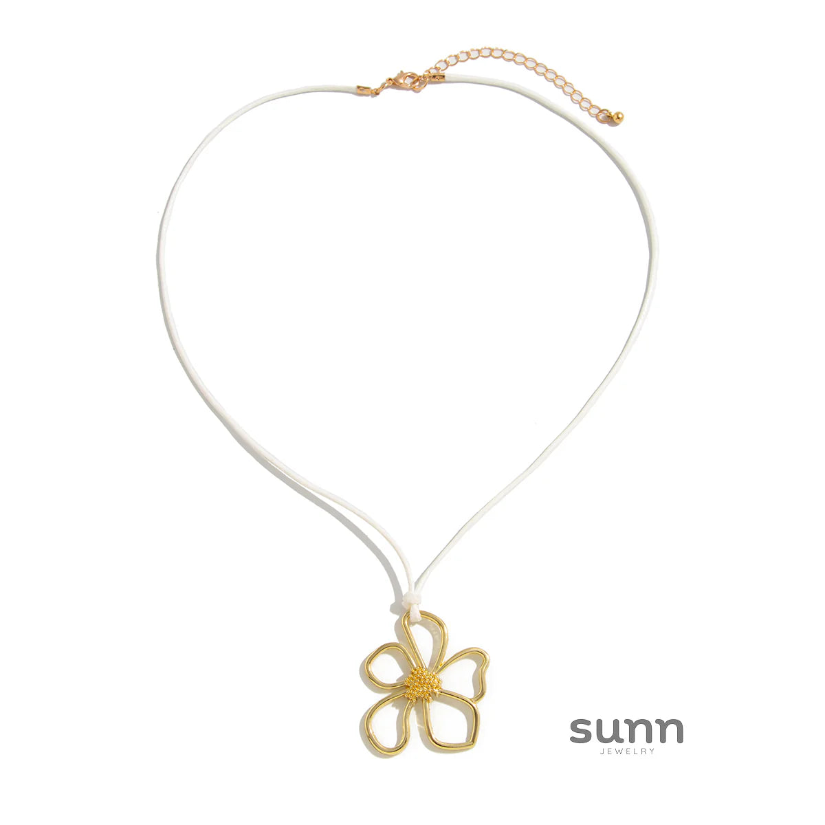 Avalina Gold Floral Choker