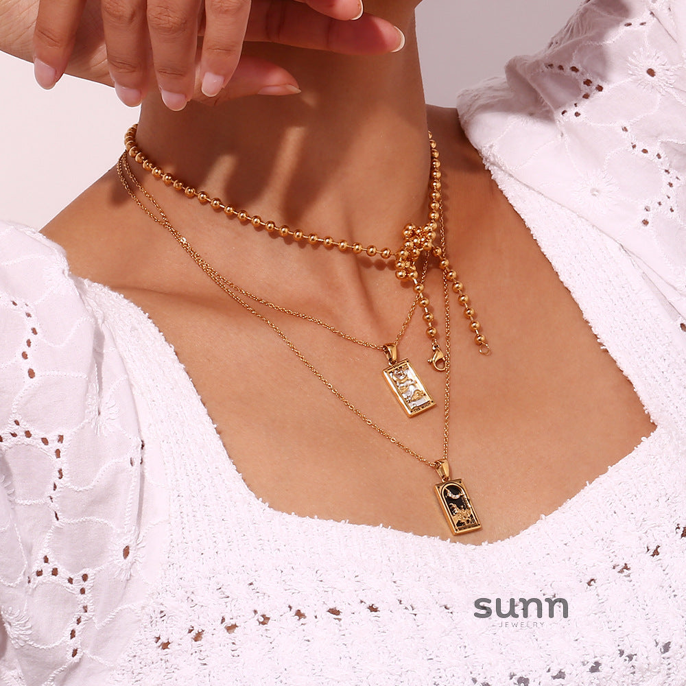 Avalyn Tarot Pendant Necklace [R78ARZXL]