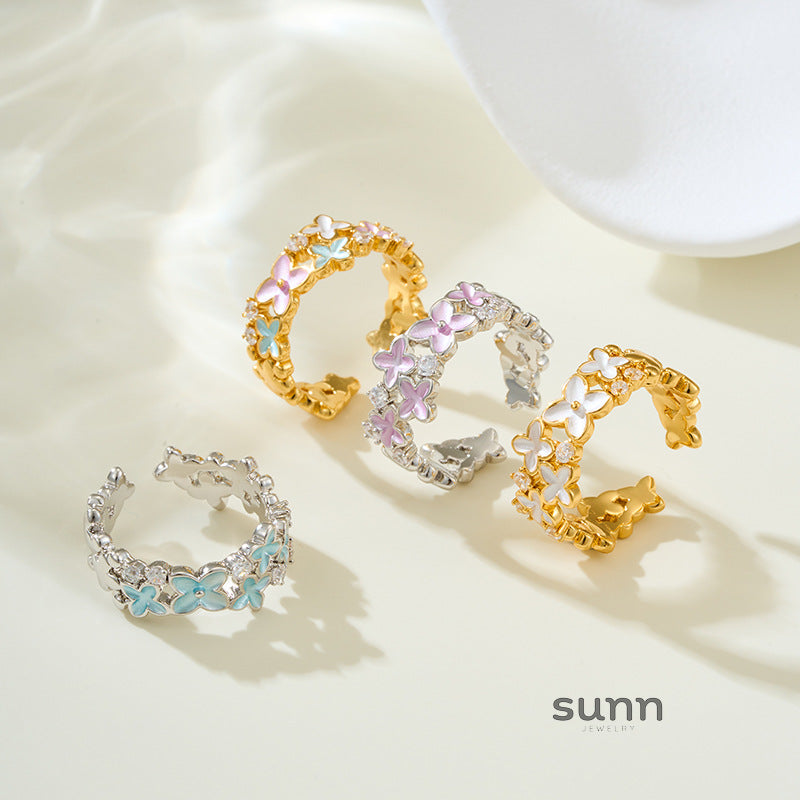 Avarie Petal Drip Ring [LQLSZ7BV]