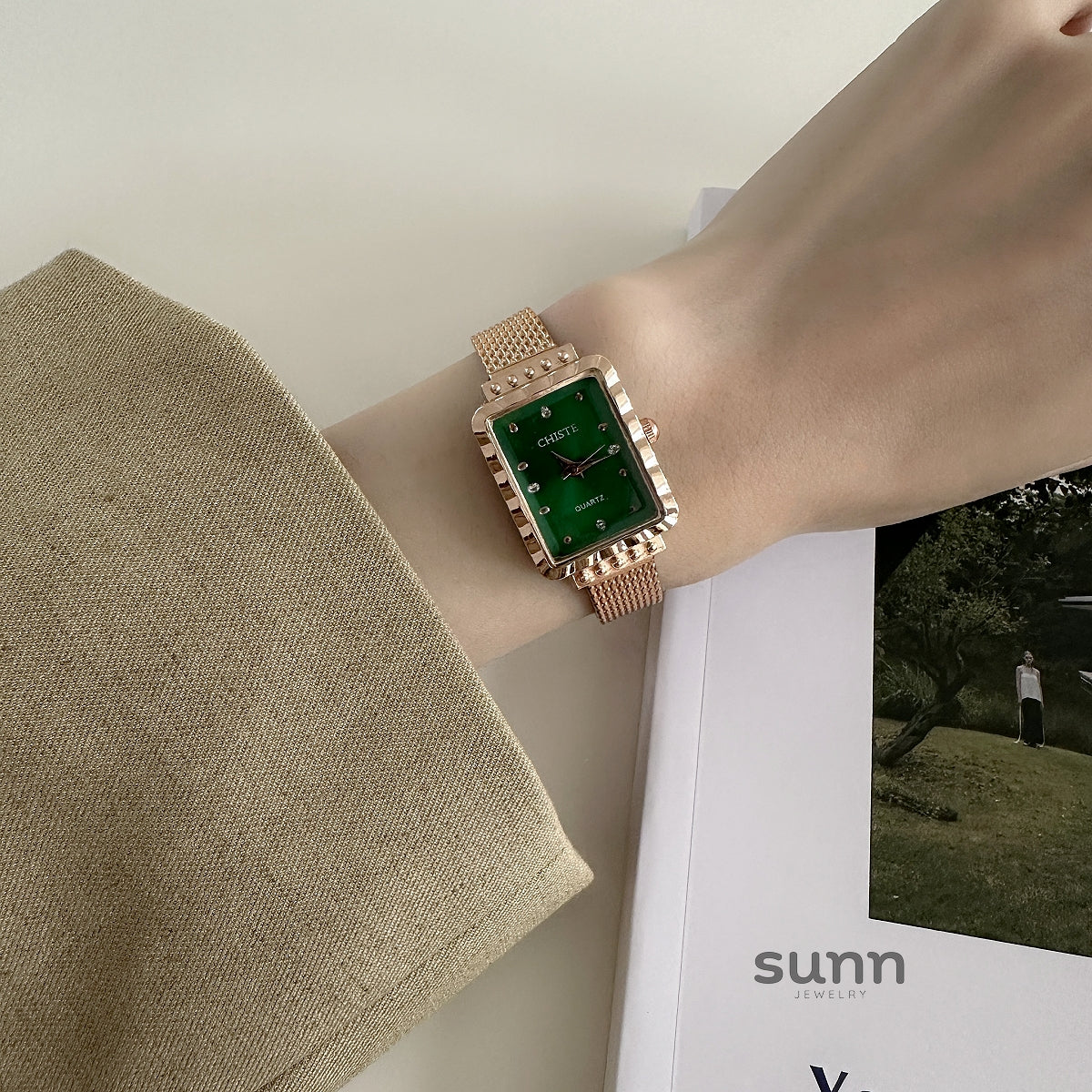 Avarose Elegant Rectangular Watch [PZHJWI4I]