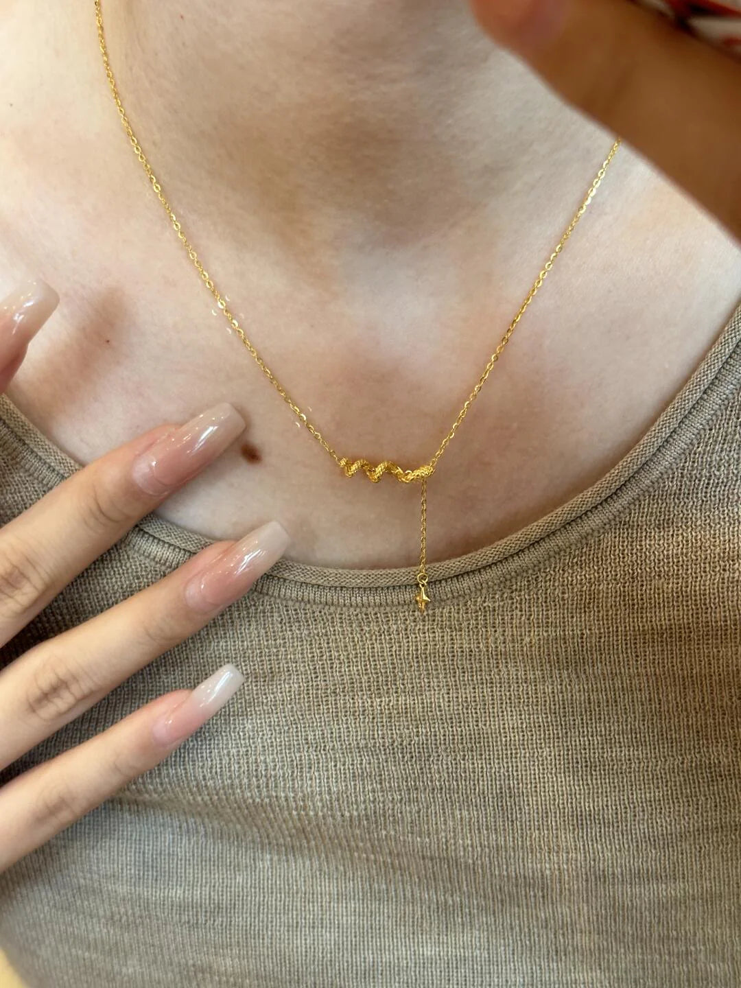 Aveah Celestial Serpent Pendant