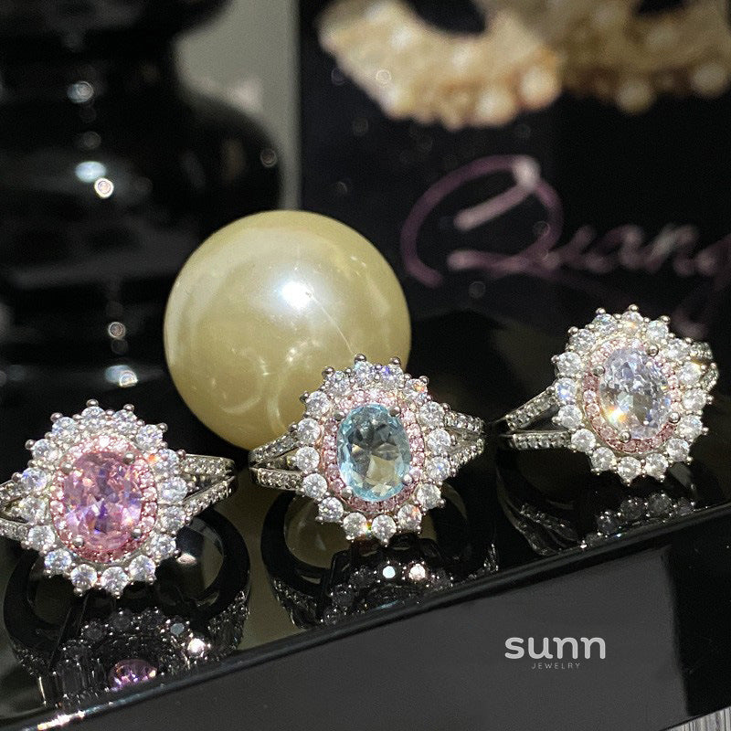 Aveline Radiant Sunflower Ring [C34AONB7]